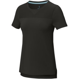 Borax luźna koszulak damska z certyfikatem recyklingu GRS czarny (37523900)