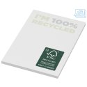 Karteczki samoprzylepne z recyklingu o wymiarach 50 x 75 mm Sticky-Mate® biały (21285012)