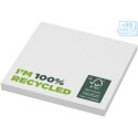 Karteczki samoprzylepne z recyklingu o wymiarach 75 x 75 mm Sticky-Mate® biały (21286012)