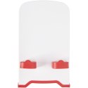 The Dok stojak na telefon czerwony, biały (21027021)