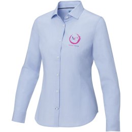 Cuprite damska organiczna koszulka z długim rękawem z certyfikatem GOTS jasnoniebieski (37525503)