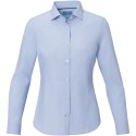 Cuprite damska organiczna koszulka z długim rękawem z certyfikatem GOTS jasnoniebieski (37525505)
