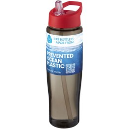 H2O Active® Eco Tempo 700 ml bidon z wyciąganym dzióbkiem czerwony, ciemnografitowy (21044921)