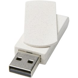 Pamięć USB Rotate o pojemności 8GB ze słomy pszenicznej beżowy (12374402)