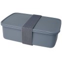 Pudełko na lunch Dovi z tworzywa sztucznego pochodzącego z recyklingu szary (11327491)