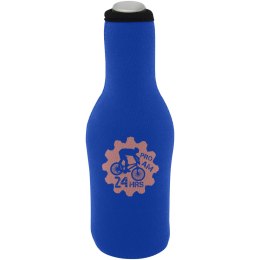 Uchwyt na butelkę z neoprenu z recyklingu Fris błękit królewski (11328753)