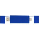 Mulan podwójny koncentrator USB 2.0 błękit królewski (12425153)