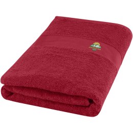 Amelia bawełniany ręcznik kąpielowy o gramaturze 450 g/m² i wymiarach 70 x 140 cm czerwony (11700221)