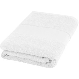 Charlotte bawełniany ręcznik kąpielowy o gramaturze 450 g/m² i wymiarach 50 x 100 cm biały (11700101)