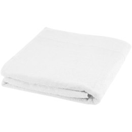 Evelyn bawełniany ręcznik kąpielowy o gramaturze 450 g/m² i wymiarach 100 x 180 cm biały (11700301)