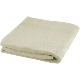 Evelyn bawełniany ręcznik kąpielowy o gramaturze 450 g/m² i wymiarach 100 x 180 cm jasnoszary (11700380)