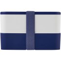 MIYO dwupoziomowe pudełko na lunch niebieski, biały, niebieski (21047000)