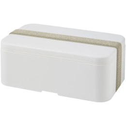 MIYO jednopoziomowe pudełko na lunch biały, szary kamienny (22040001)