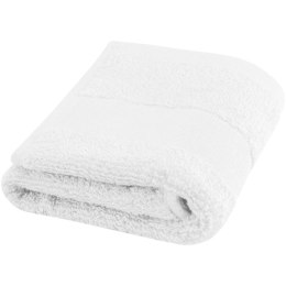 Sophia bawełniany ręcznik kąpielowy o gramaturze 450 g/m² i wymiarach 30 x 50 cm biały (11700001)