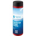 H2O Active® Eco Vibe 850 ml, bidon z zakrętką czerwony, czarny (21048505)