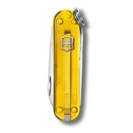 Scyzoryk Classic SD transparentny Victorinox kolor żółty